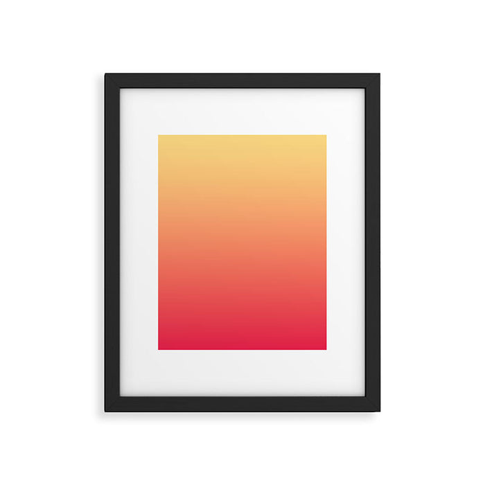 Gradient 19 Framed Art Print Gallery Image 1