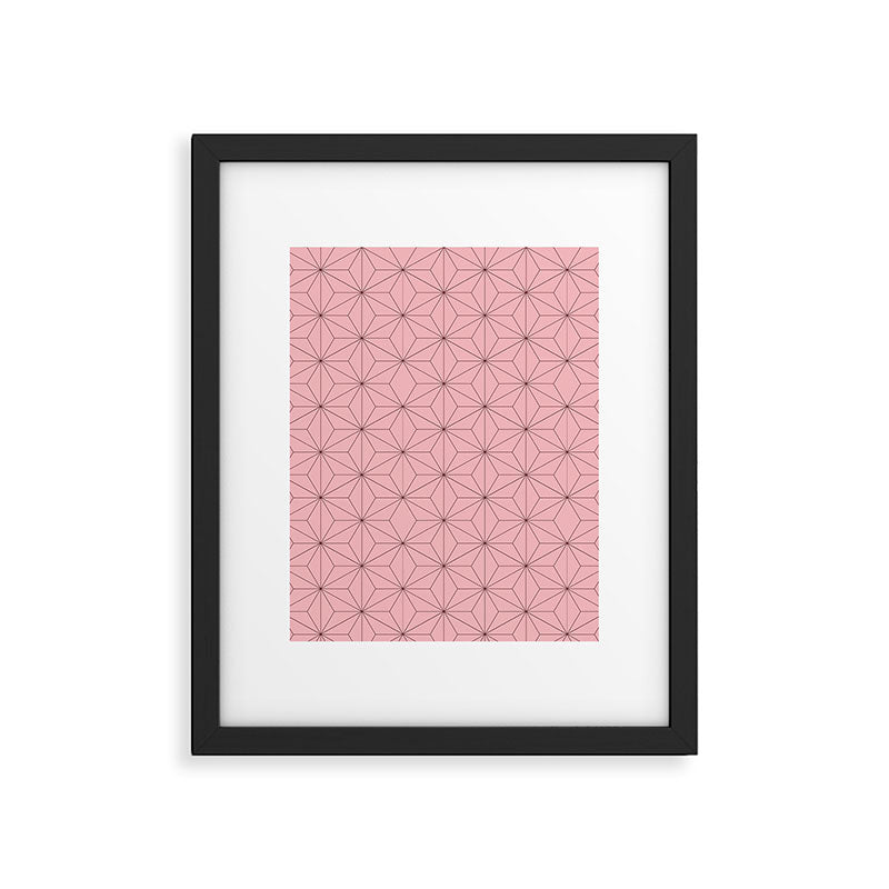 Nezuko Pattern Framed Art Print Gallery Image 6
