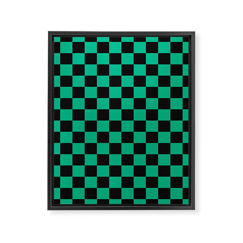 Tanjiro Pattern Framed Canvas Print Gallery Image 8