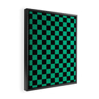Tanjiro Pattern Framed Canvas Print Gallery Image 2