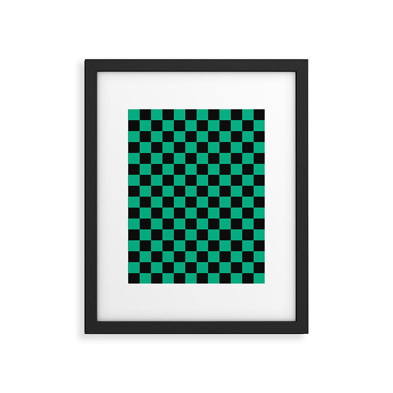 Tanjiro Pattern Framed Art Print Gallery Image 6