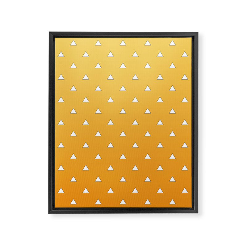 Zenitsu Pattern Framed Canvas Print Gallery Image 8