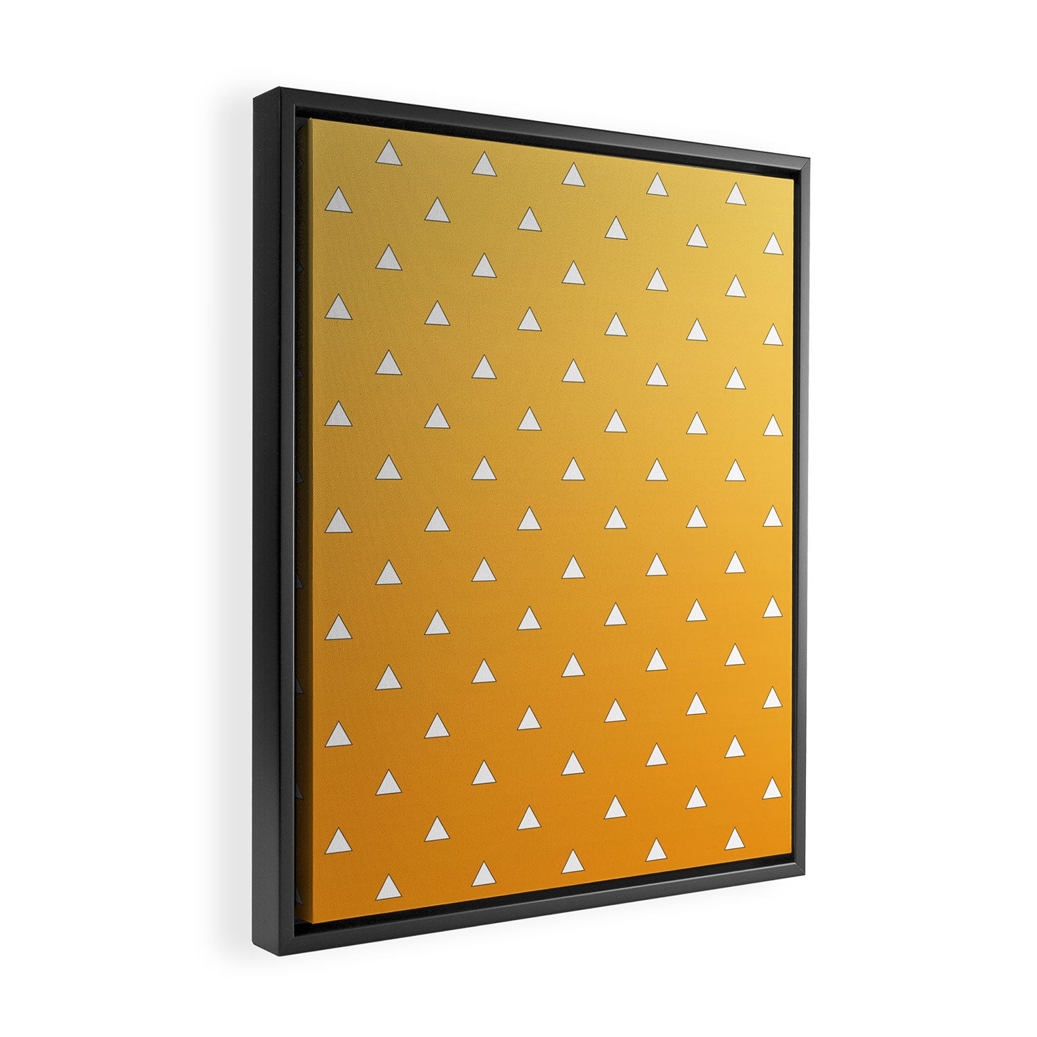 Zenitsu Pattern Framed Canvas Print Gallery Image 2