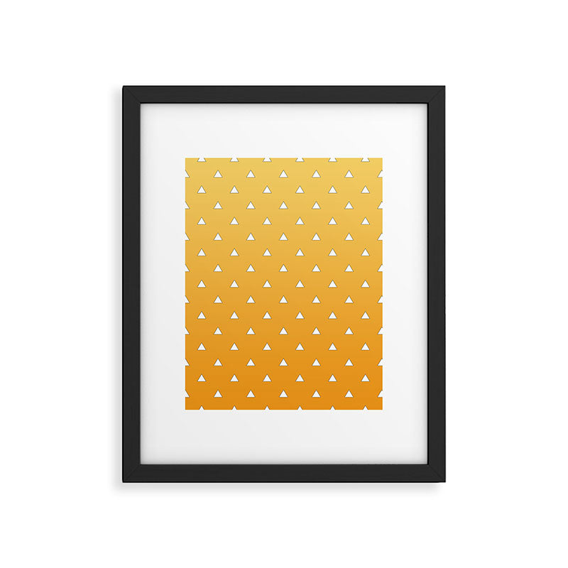 Zenitsu Pattern Framed Art Print Gallery Image 6