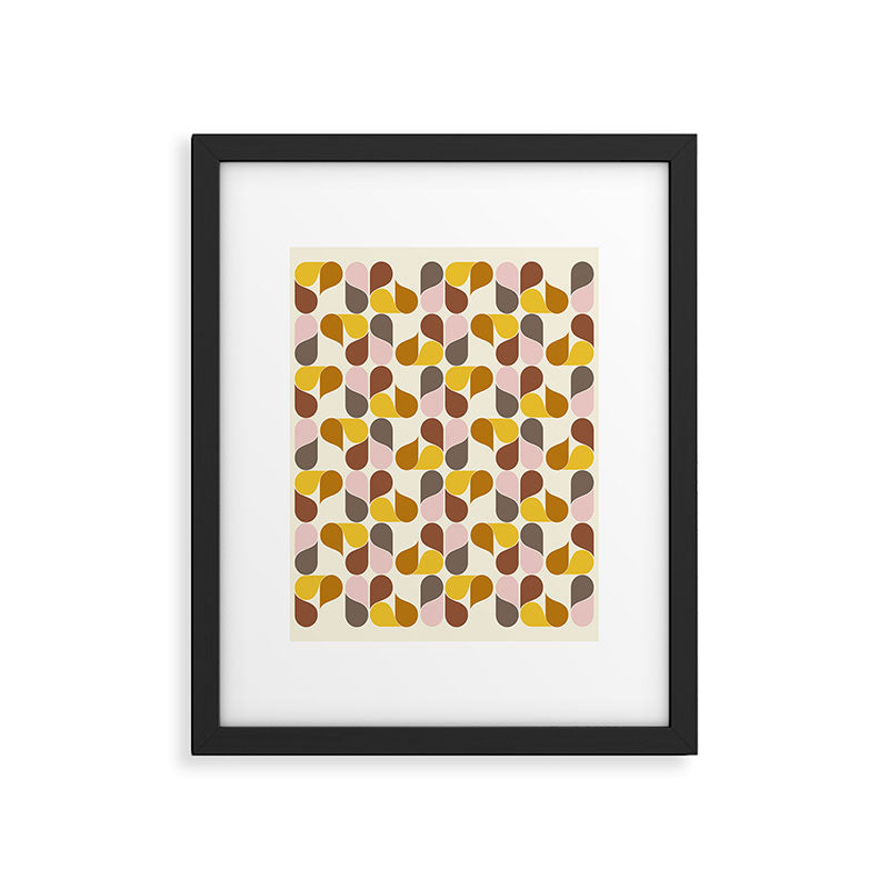 Abstract Leaves 1 Framed Art Print Gallery Image 6