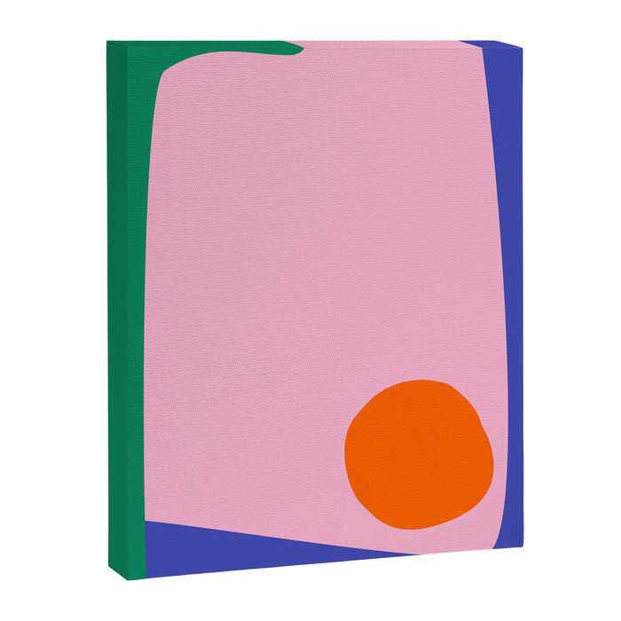 Abstract Modern Colorblock Canvas Print Gallery Image 1