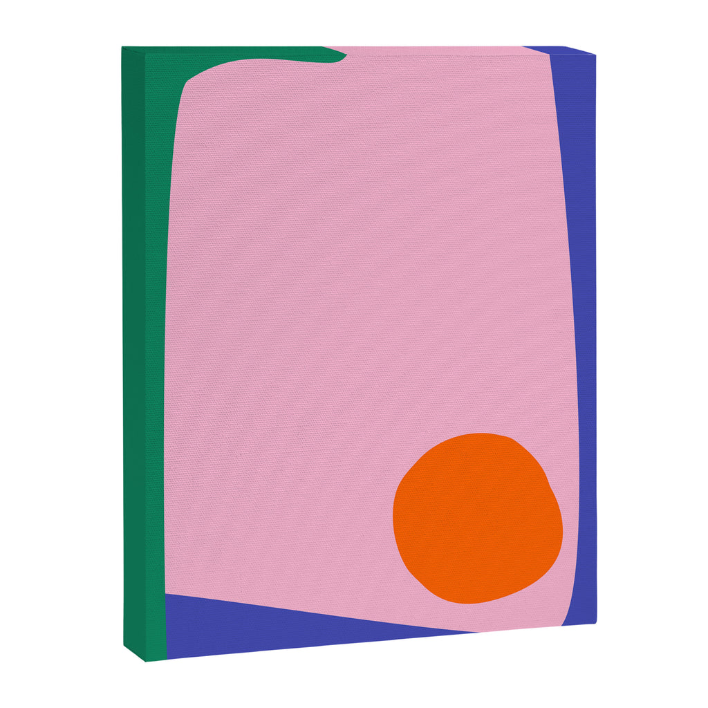 Abstract Modern Colorblock Canvas Print Gallery Image 6