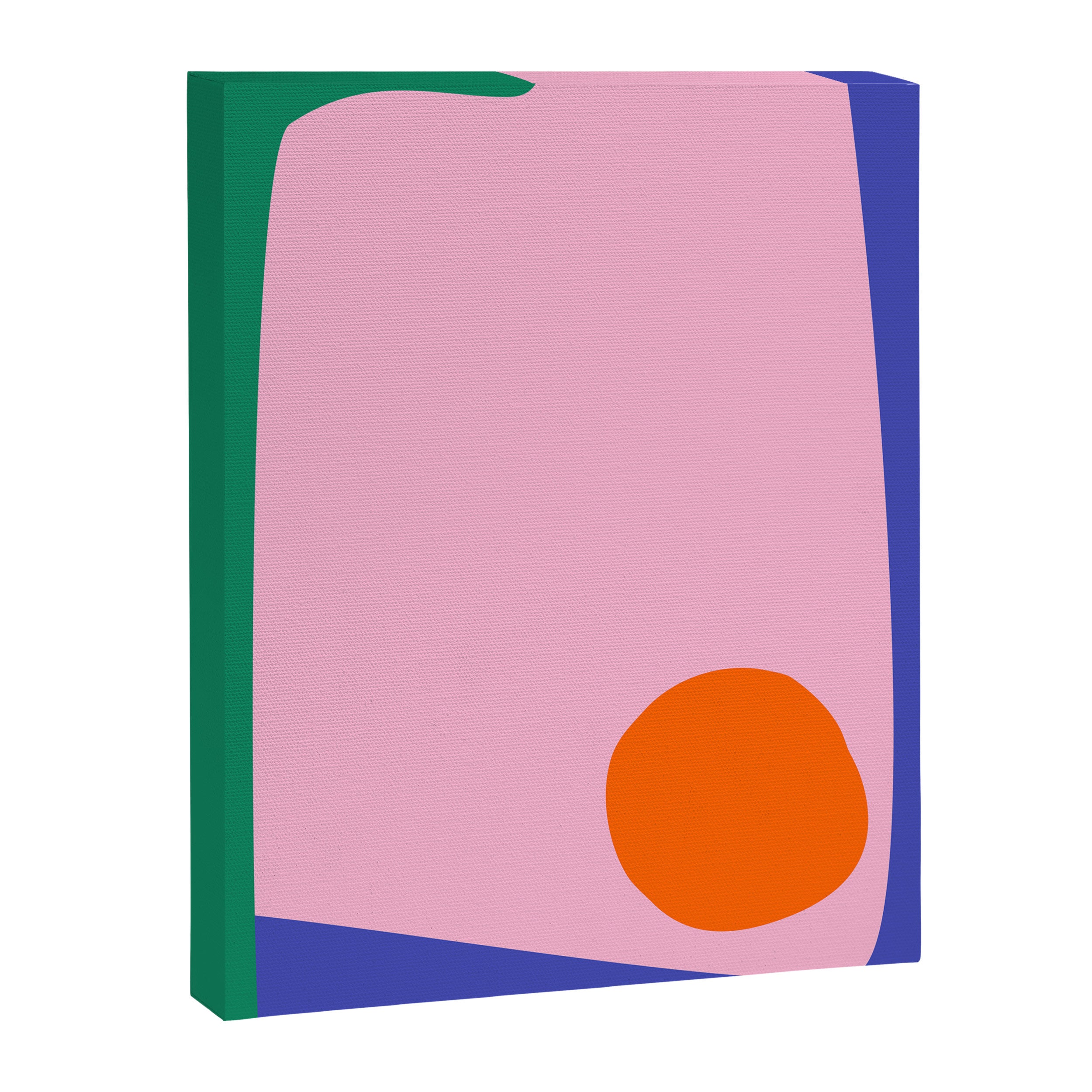 Abstract Modern Colorblock Canvas Print Gallery Image 6