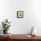 Abstract Mountain Sunrise Framed Art Print Gallery Image 2