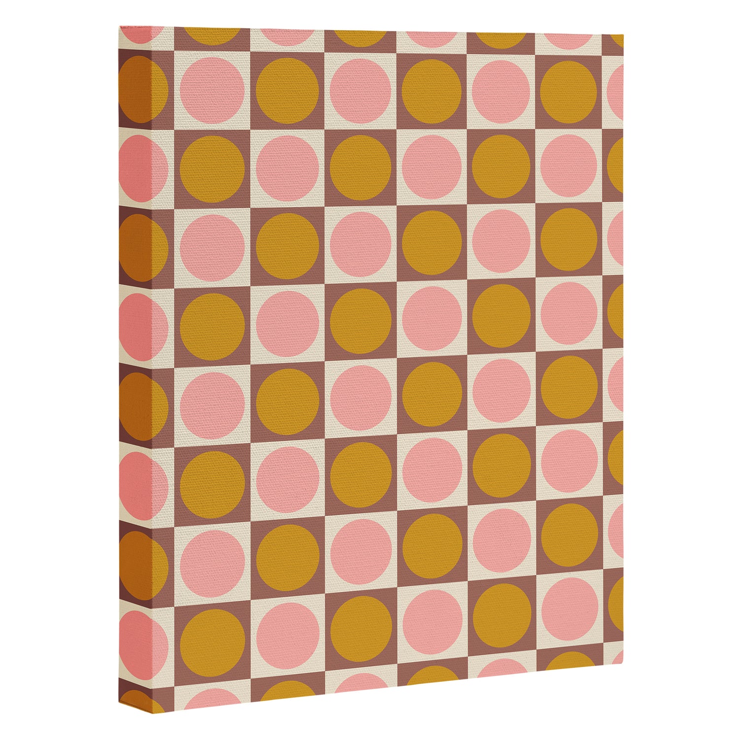 Autumn Checkerboard 29 Canvas Print Gallery Image 3
