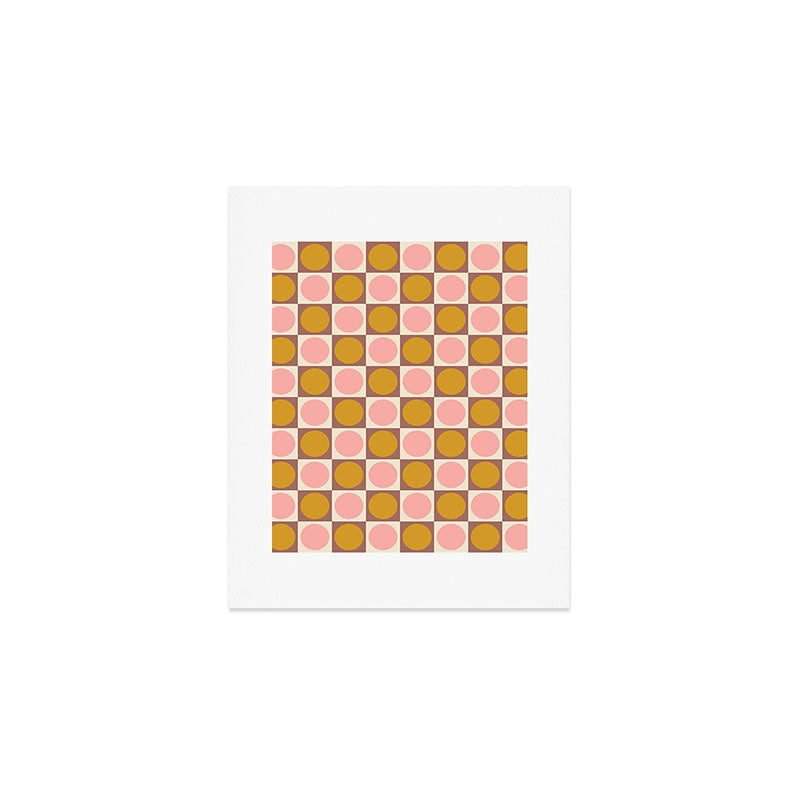 Autumn Checkerboard 29 Art Print Gallery Image 1