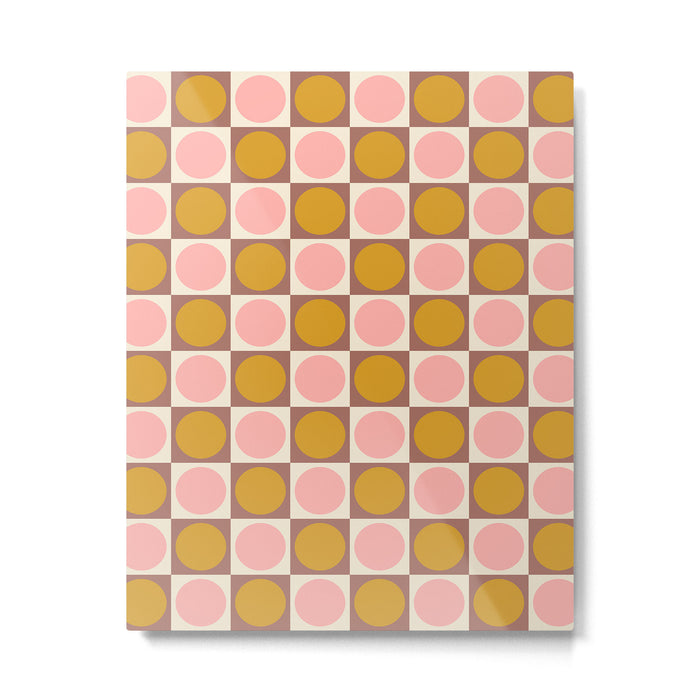 Autumn Checkerboard 29 Metal Print Gallery Image 1