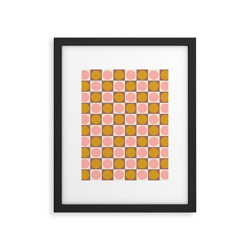 Autumn Checkerboard 29 Framed Art Print Gallery Image 5