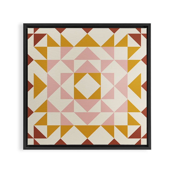 Autumn Quilt Framed Canvas Print Gallery Image 1