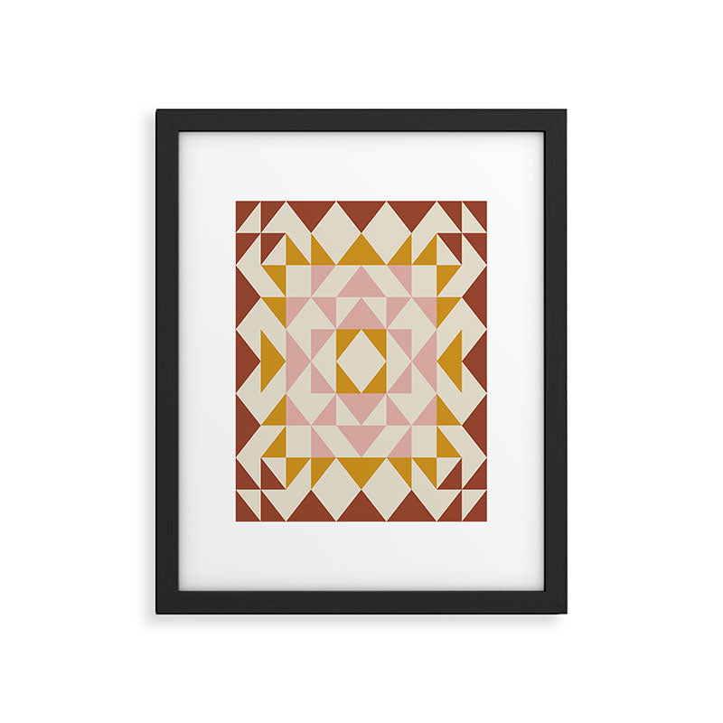 Autumn Quilt Framed Art Print Gallery Image 4