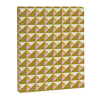 Autumn Triangle Tiles Pattern Canvas Print Gallery Image 8