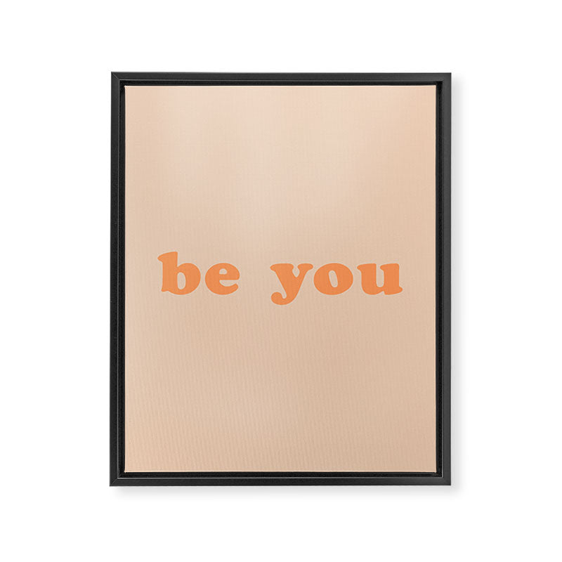 Be You Framed Canvas Print Gallery Image 8