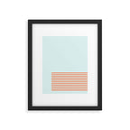 Beach Stripes Framed Art Print Gallery Image 5