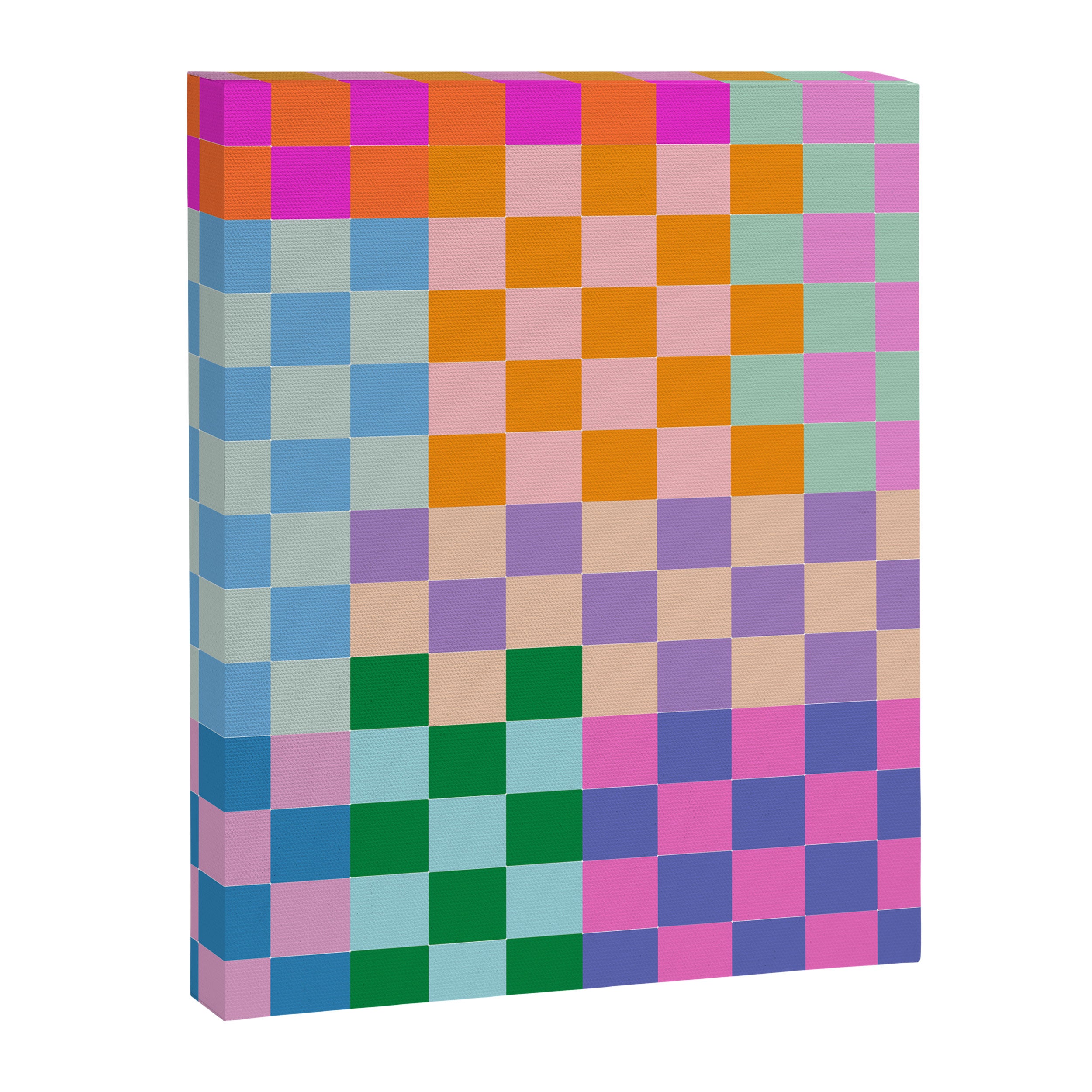 Checkerboard Collage Canvas Print Gallery Image 8