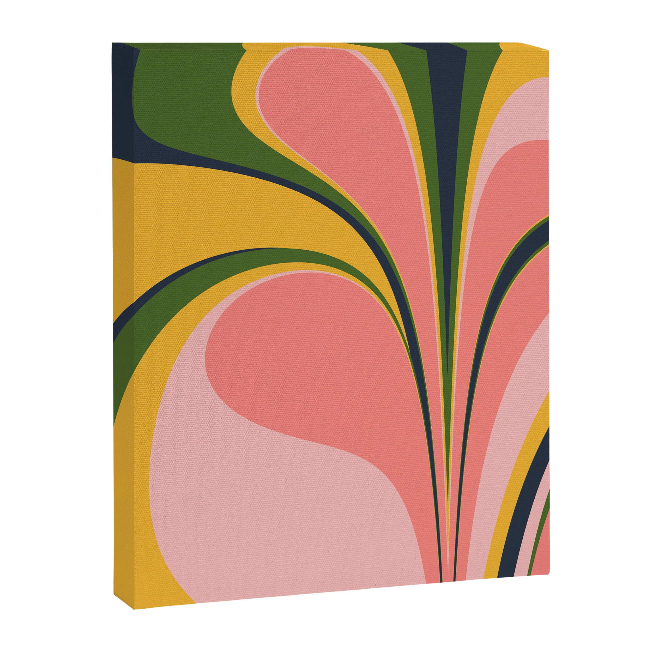 Spring Color Swirl Canvas Print Gallery Image 6