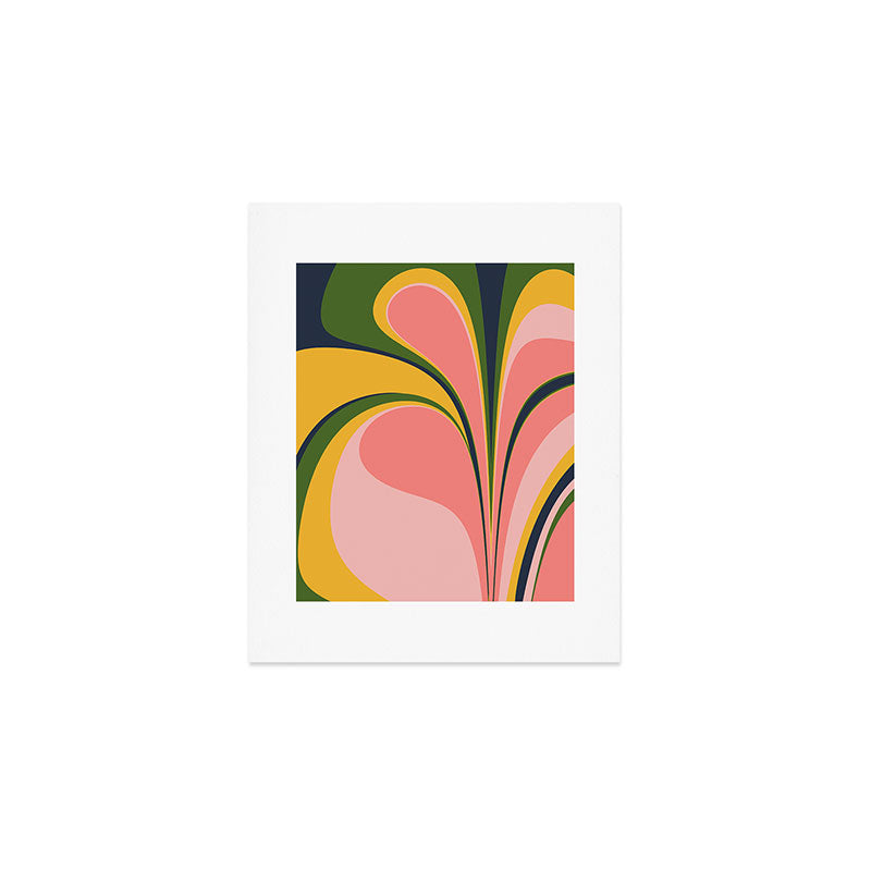 Spring Color Swirl Art Print Gallery Image 1