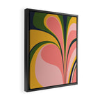 Spring Color Swirl Framed Canvas Print Gallery Image 2