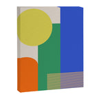 Colorful Abstract Geometric Modern Art Canvas Print Gallery Image 8