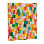 Colorful Painterly Mosaic Canvas Print Gallery Image 8