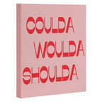 Coulda Woulda Canvas Print Gallery Image 3