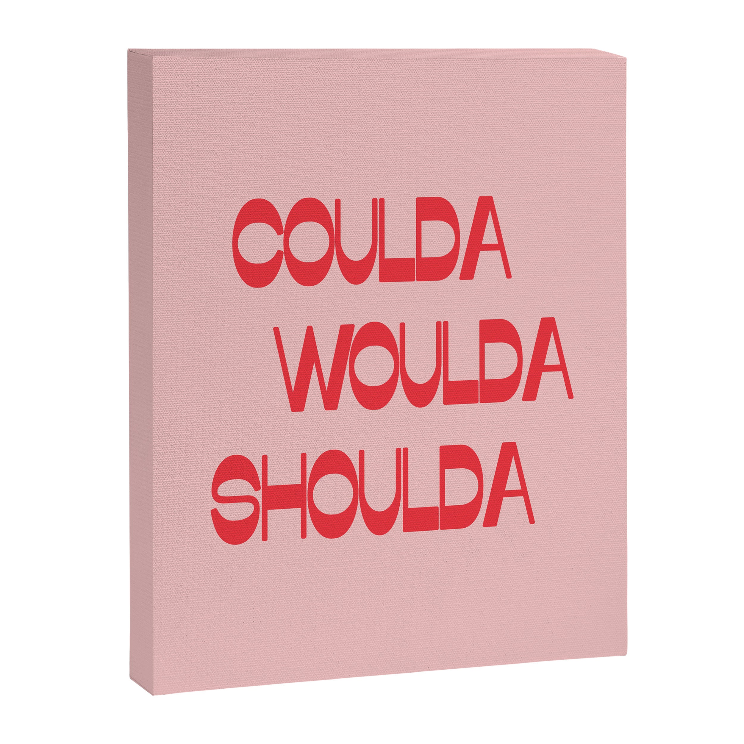 Coulda Woulda Canvas Print Gallery Image 6