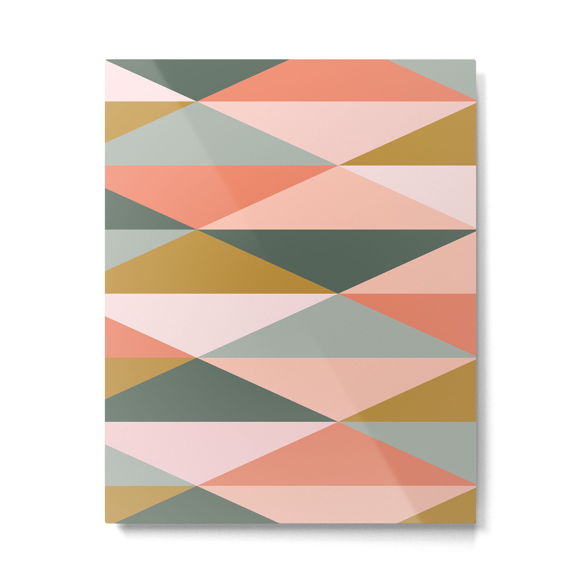 Earthy Desert Geometrics Metal Print Gallery Image 6