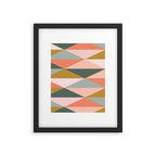 Earthy Desert Geometrics Framed Art Print Gallery Image 6