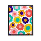 Flowers Pop Framed Canvas Print Gallery Image 8