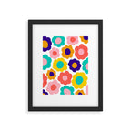 Flowers Pop Framed Art Print Gallery Image 4