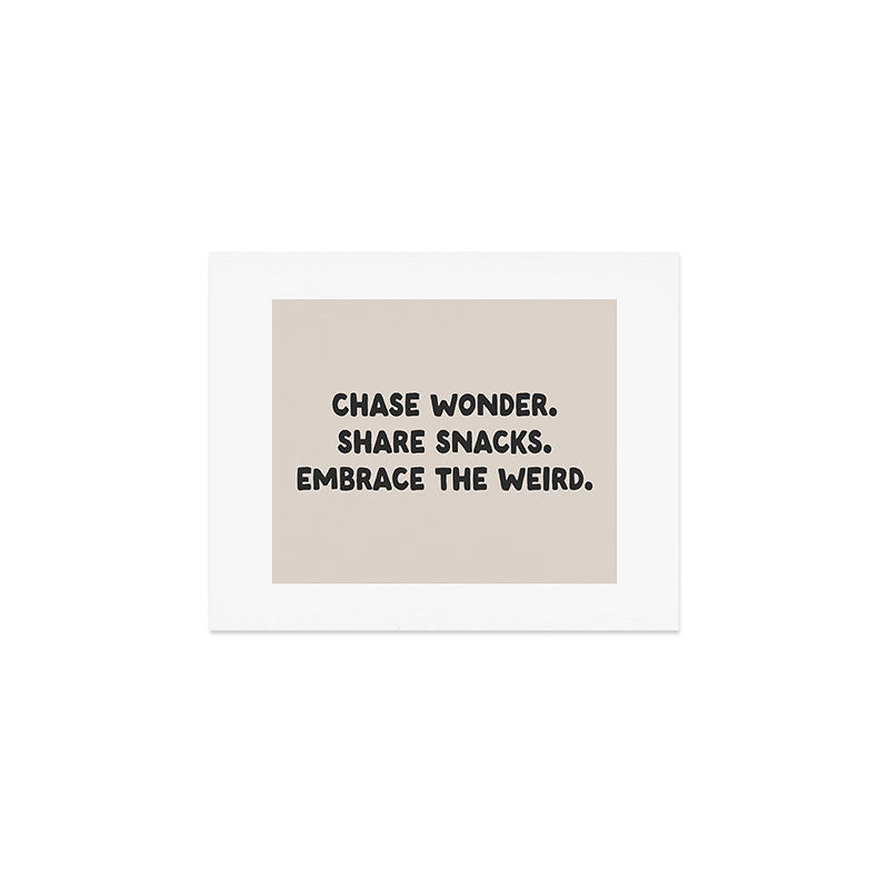 Funny and Weird Family Love Quote Art Print Gallery Image 1