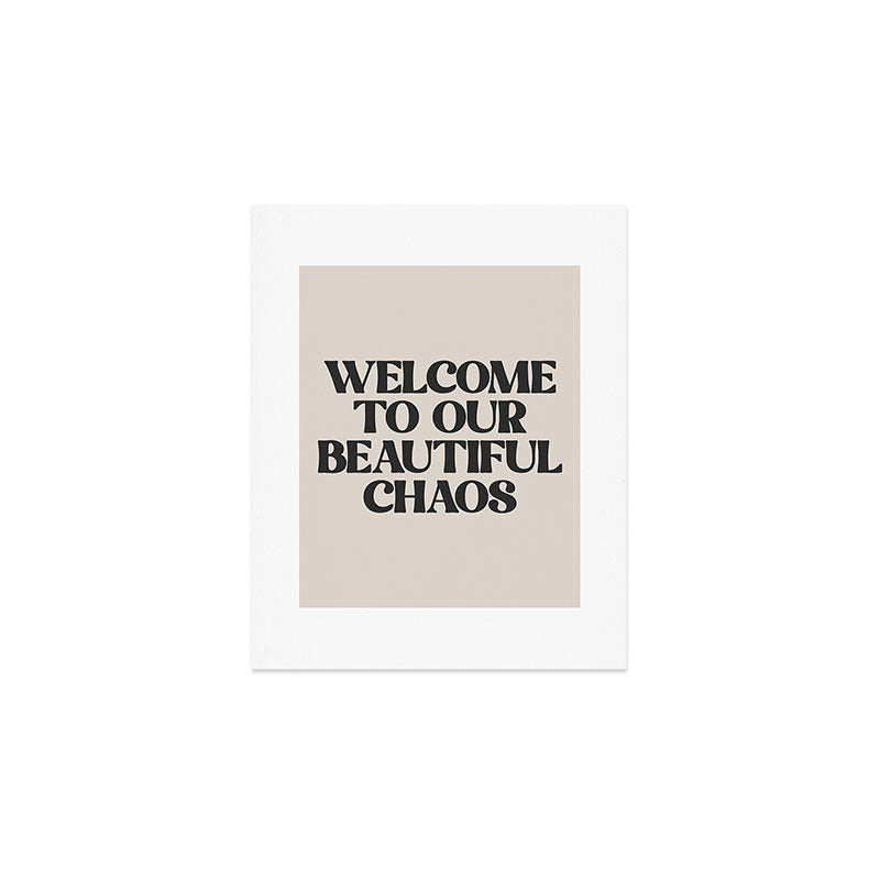Funny Retro Family Love Quote Art Print Gallery Image 1