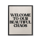 Funny Retro Family Love Quote Framed Canvas Print Gallery Image 6