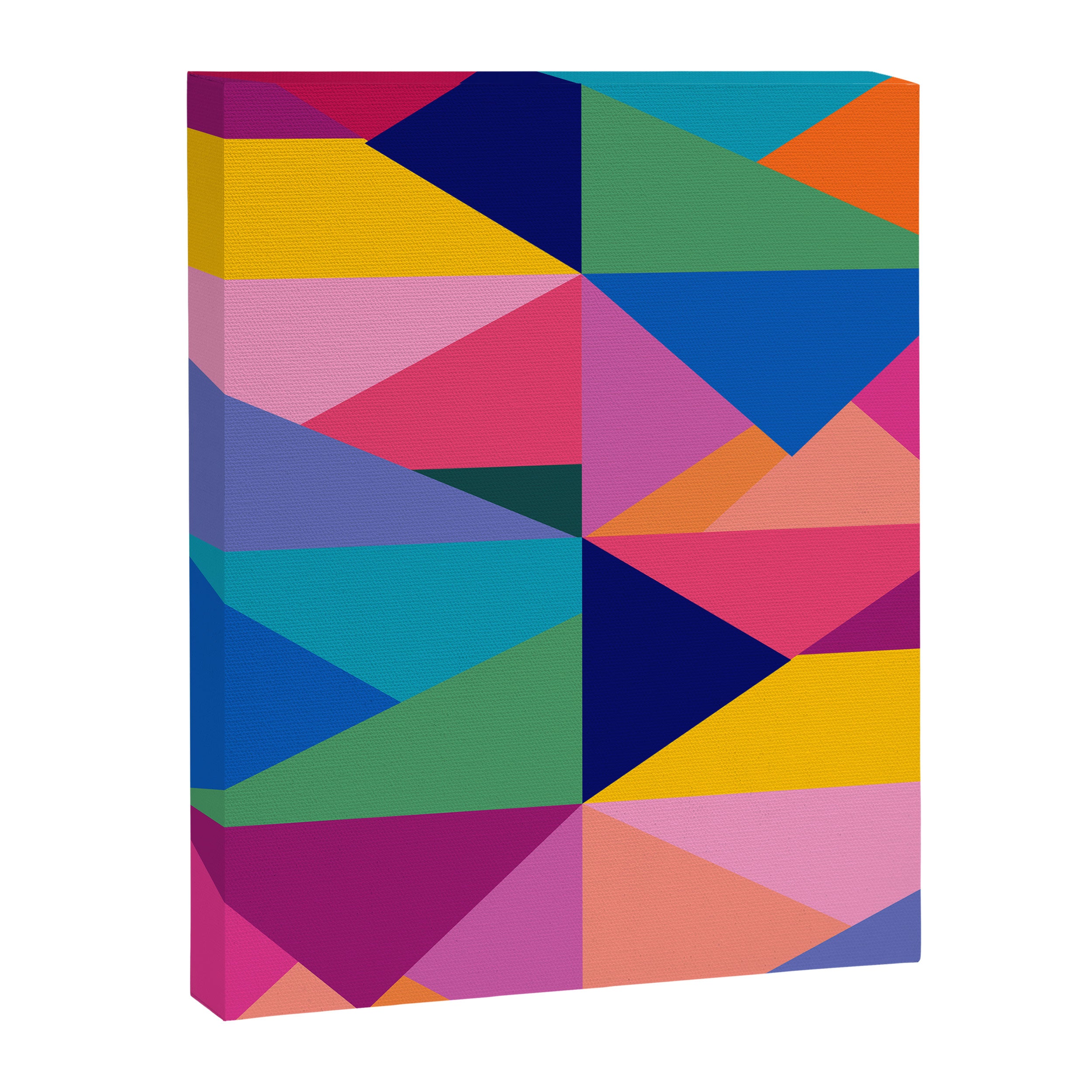 Geometric Color Block Canvas Print Gallery Image 6