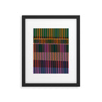 Lines 17 Framed Art Print Gallery Image 4