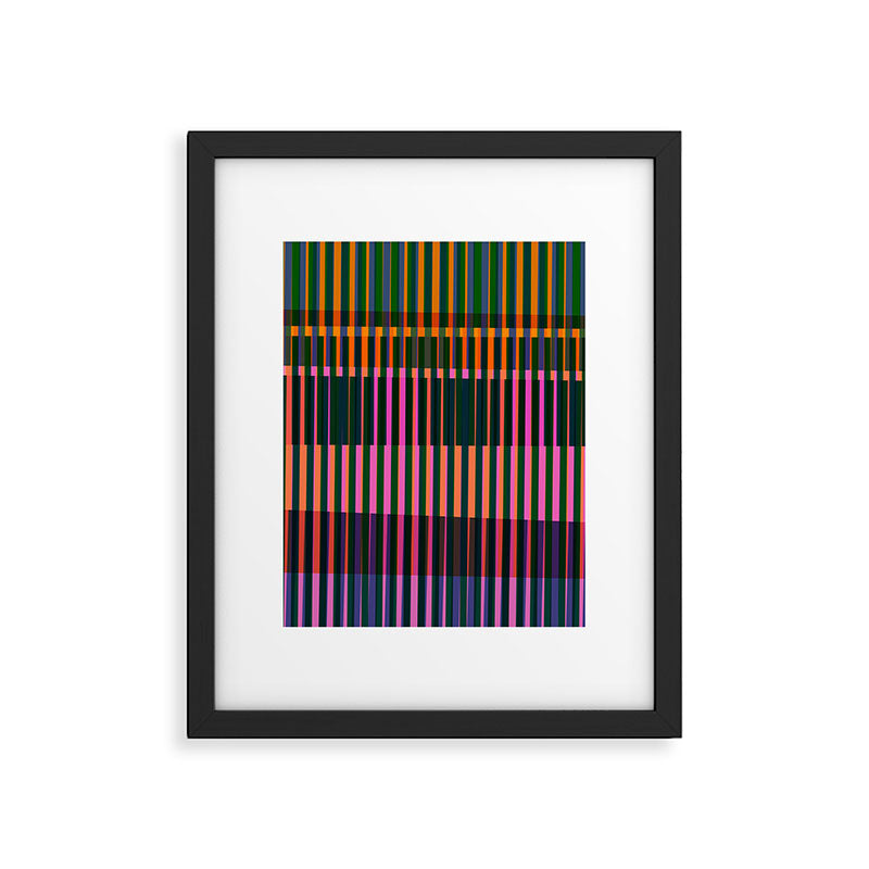 Lines 17 Framed Art Print Gallery Image 4