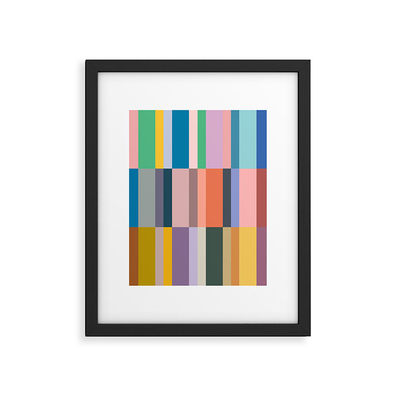 Lines 73 Framed Art Print Gallery Image 5
