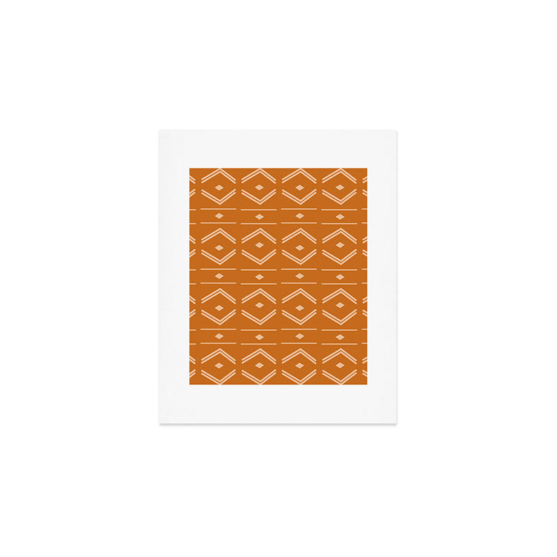 Lines in Butterscotch Art Print Gallery Image 1