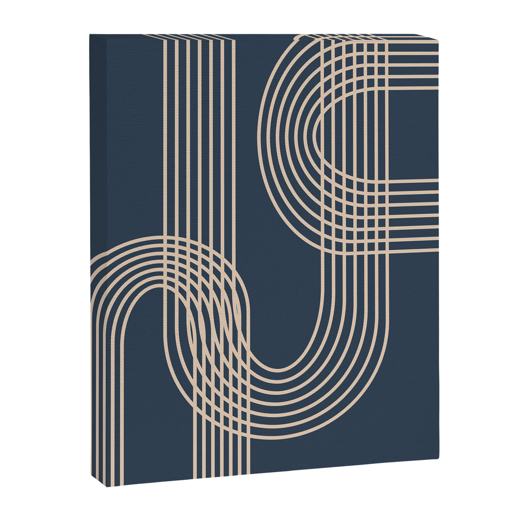 Lines in Midnight Canvas Print Gallery Image 8