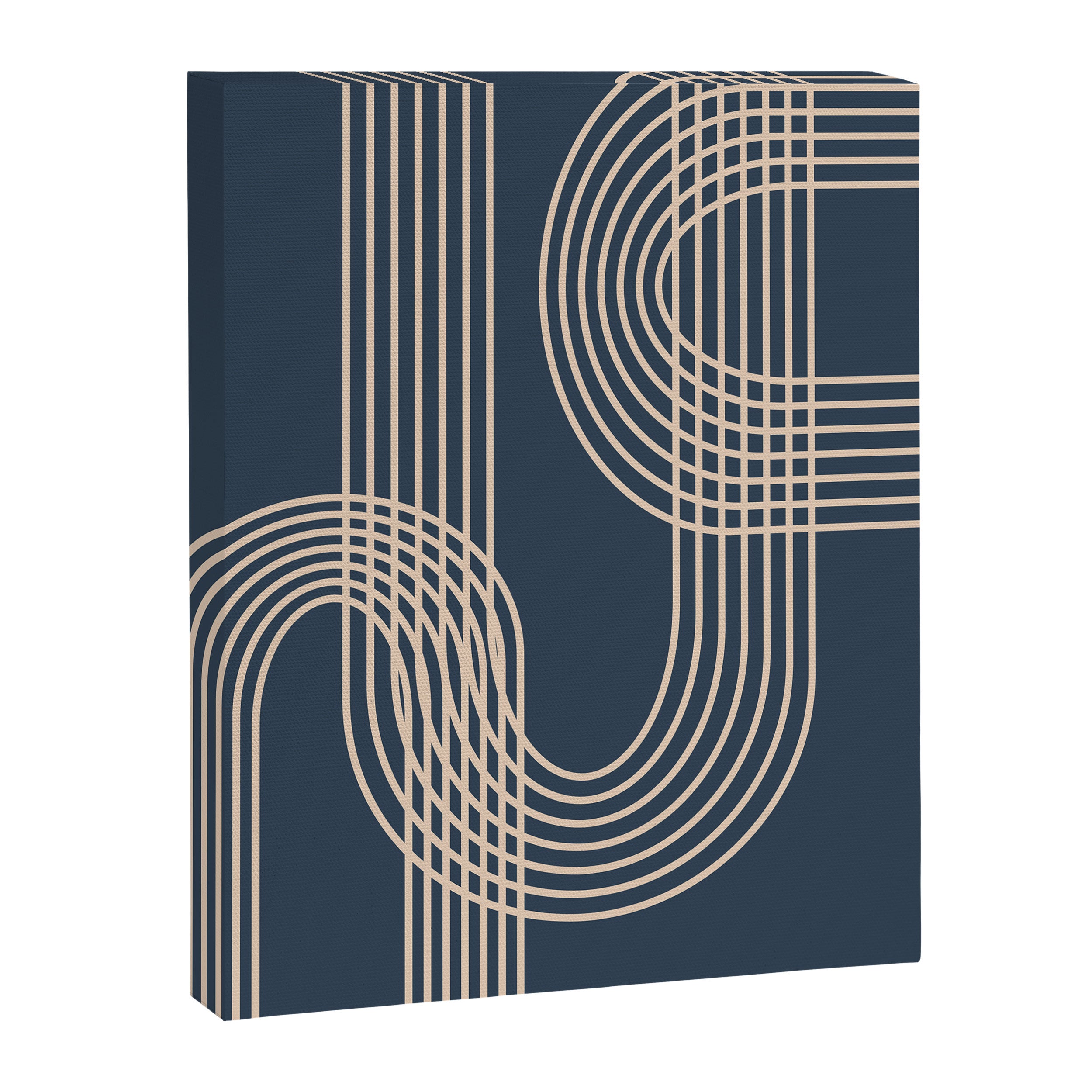 Lines in Midnight Canvas Print Gallery Image 8
