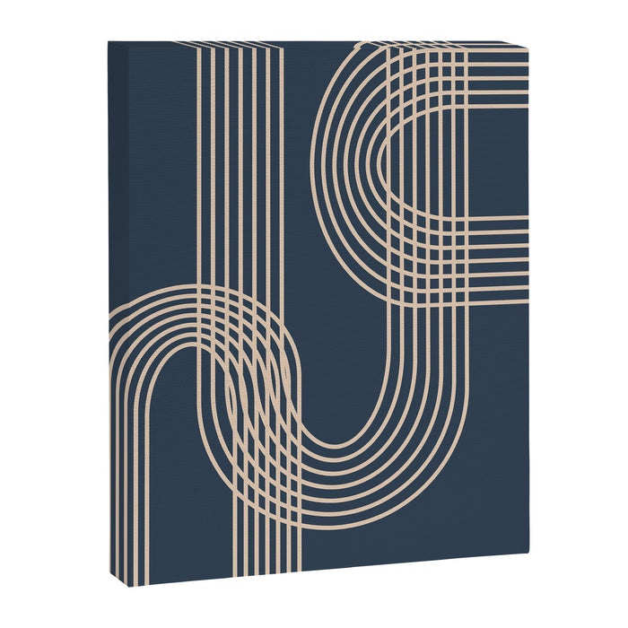 Lines in Midnight Canvas Print Gallery Image 1