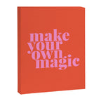 Make Your Own Magic | Pink and Orange Canvas Print Gallery Image 8