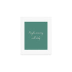 Maybe Swearing Will Help Art Print Gallery Image 1