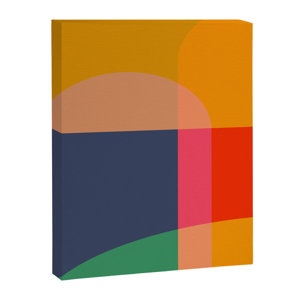 Mid Mod Color Block Canvas Print Gallery Image 8