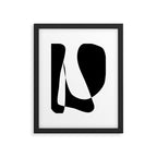 Minimalist Black and White 82 Framed Art Print Gallery Image 5