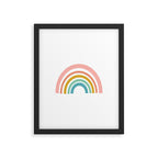 Simple Happy Rainbow Art Framed Art Print Gallery Image 6
